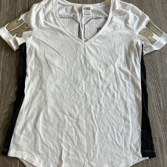 Victoria secret Pink white tshirt - Picture 2 of 3
